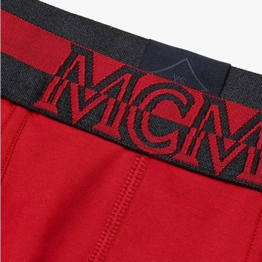 MCM Designer Logo Briefs/Underwear  | Red/Black | Mens Size XL |‎ NEW/NWT!!🖤♥️